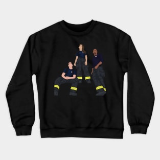 Andy Herrera, Travis Montgomery & Robert Sullivan | Station 19 Crewneck Sweatshirt